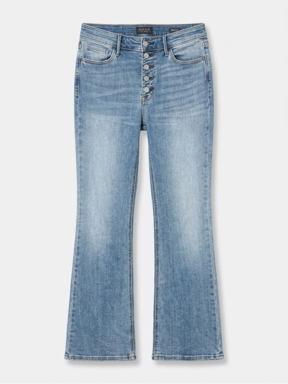 Judy Blue Button-Fly High Rise Boot Cut Jeans Blue Sz 11/30